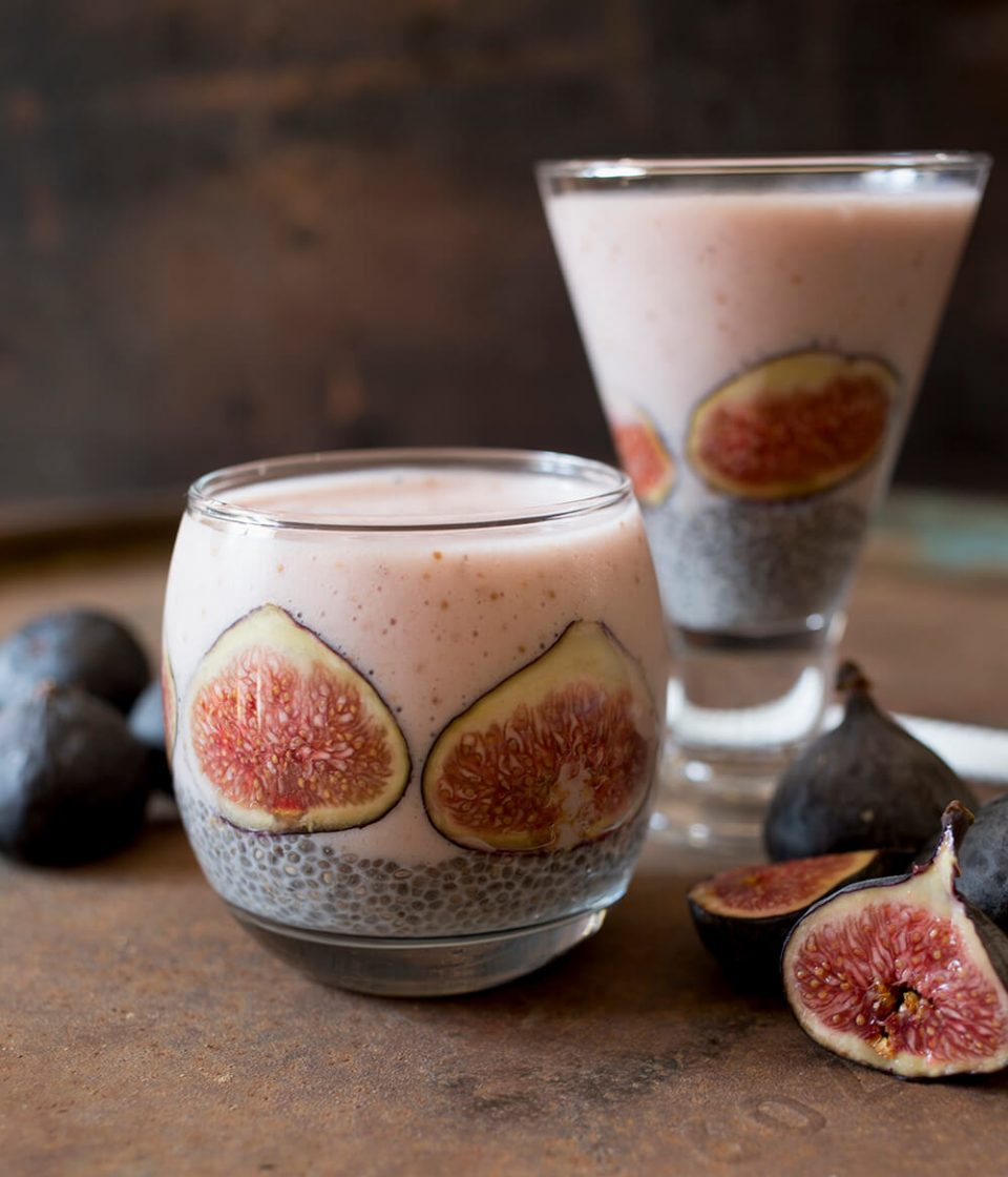 Fig and Chia Seed Smoothie Fig and Chia Seed Smoothie