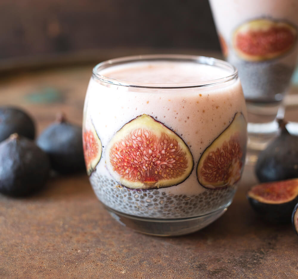 Fig and Chia Seed Smoothie aninas recipes