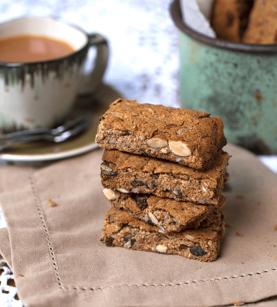 Vegan Nut and Seed Rusk Vegan Nut and Seed Rusk