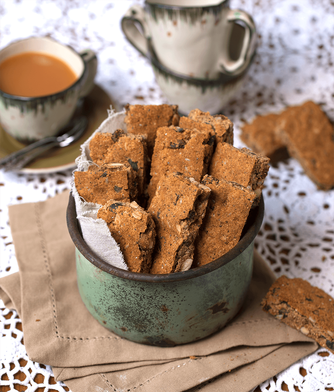 Vegan Nut and Seed Rusks aninas recipes