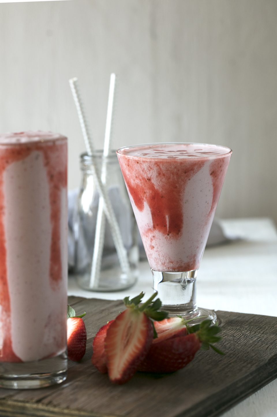 vegan straw milkshake aninas recipes