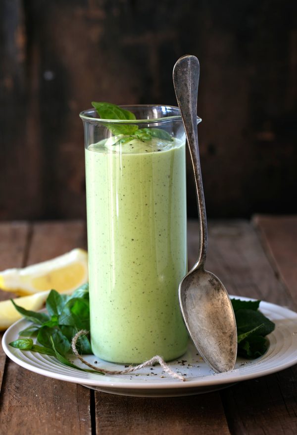 Easy Vegan Green Goddess Salad Dressing aninas recipes