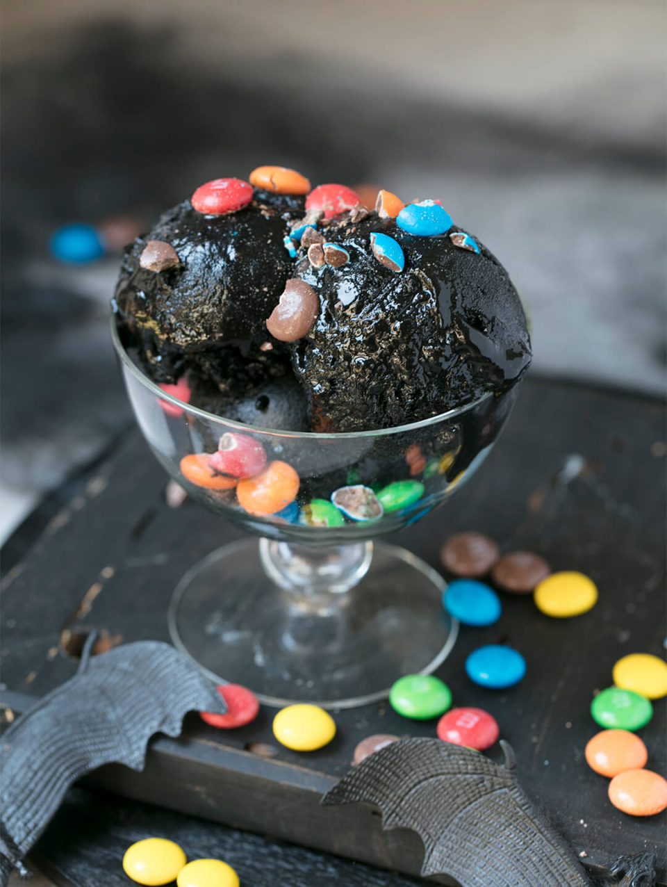 Black M&M Nice Cream Black M&M Nice Cream