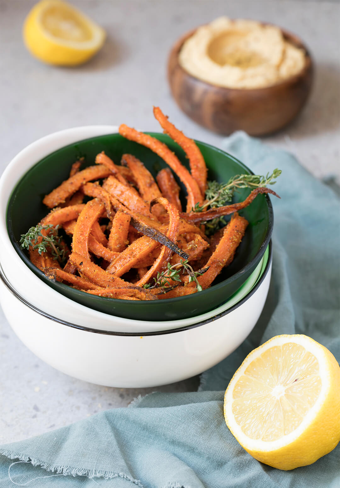 spicy carrot chips