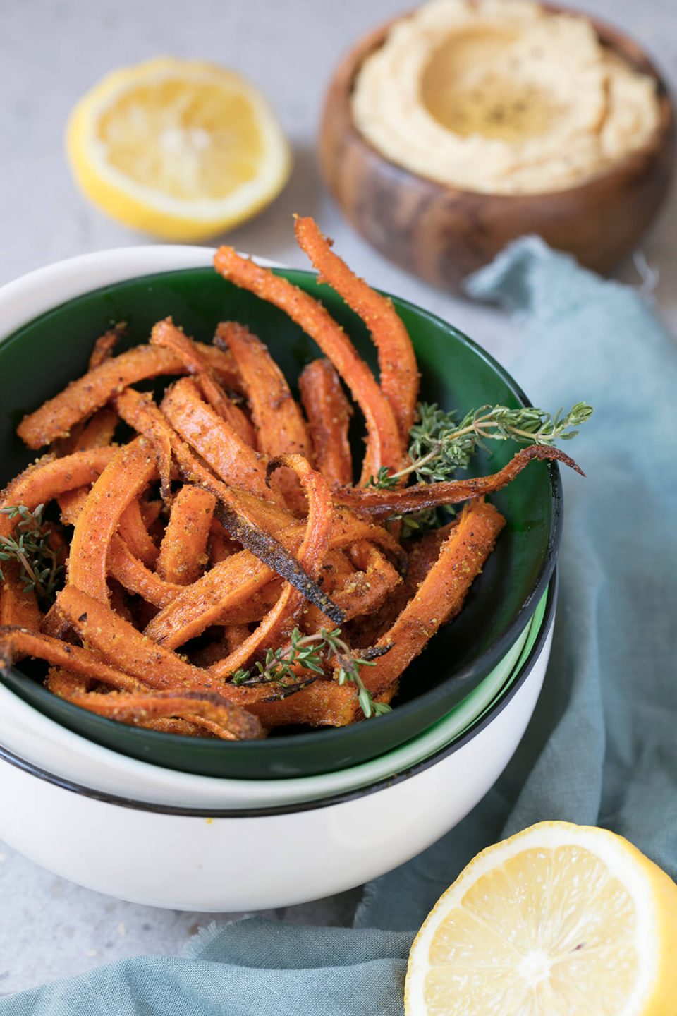 Spicy Carrot Chips