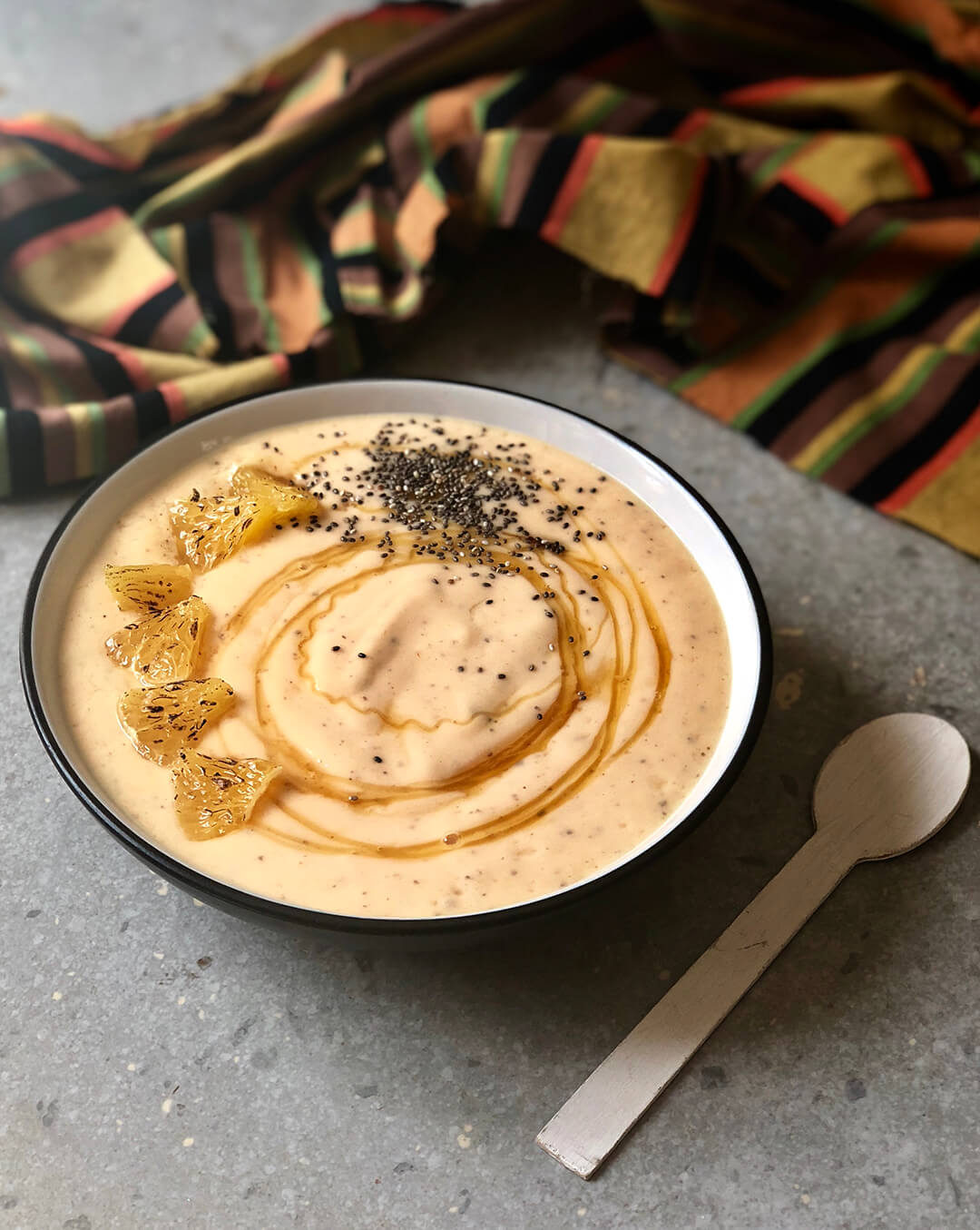 Tropical Citrus Smoothie Bowl 3 aninas recipes