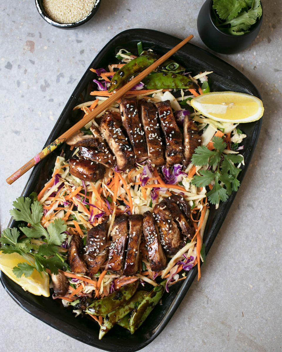 Chicken Teriyaki Salad Chicken Teriyaki Salad