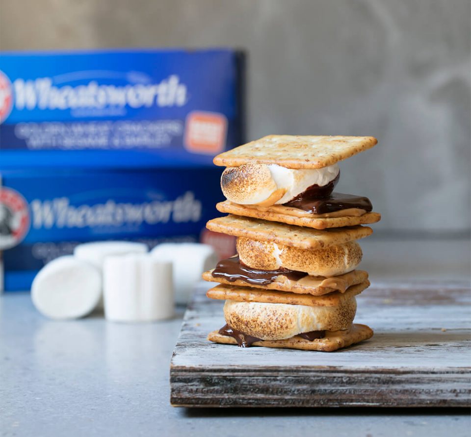 Peanut Butter and Chocolate Smores Peanut Butter and Chocolate Smores