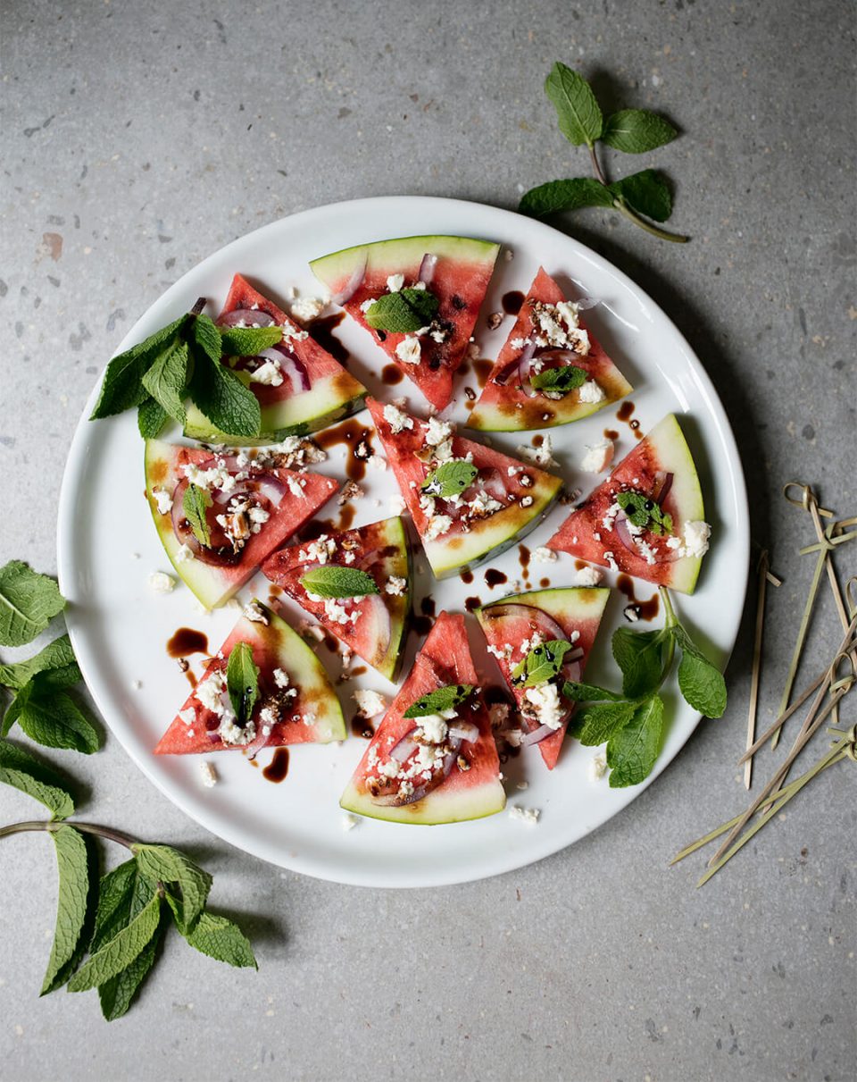 Easy Watermelon Canapés Easy Watermelon Canapés