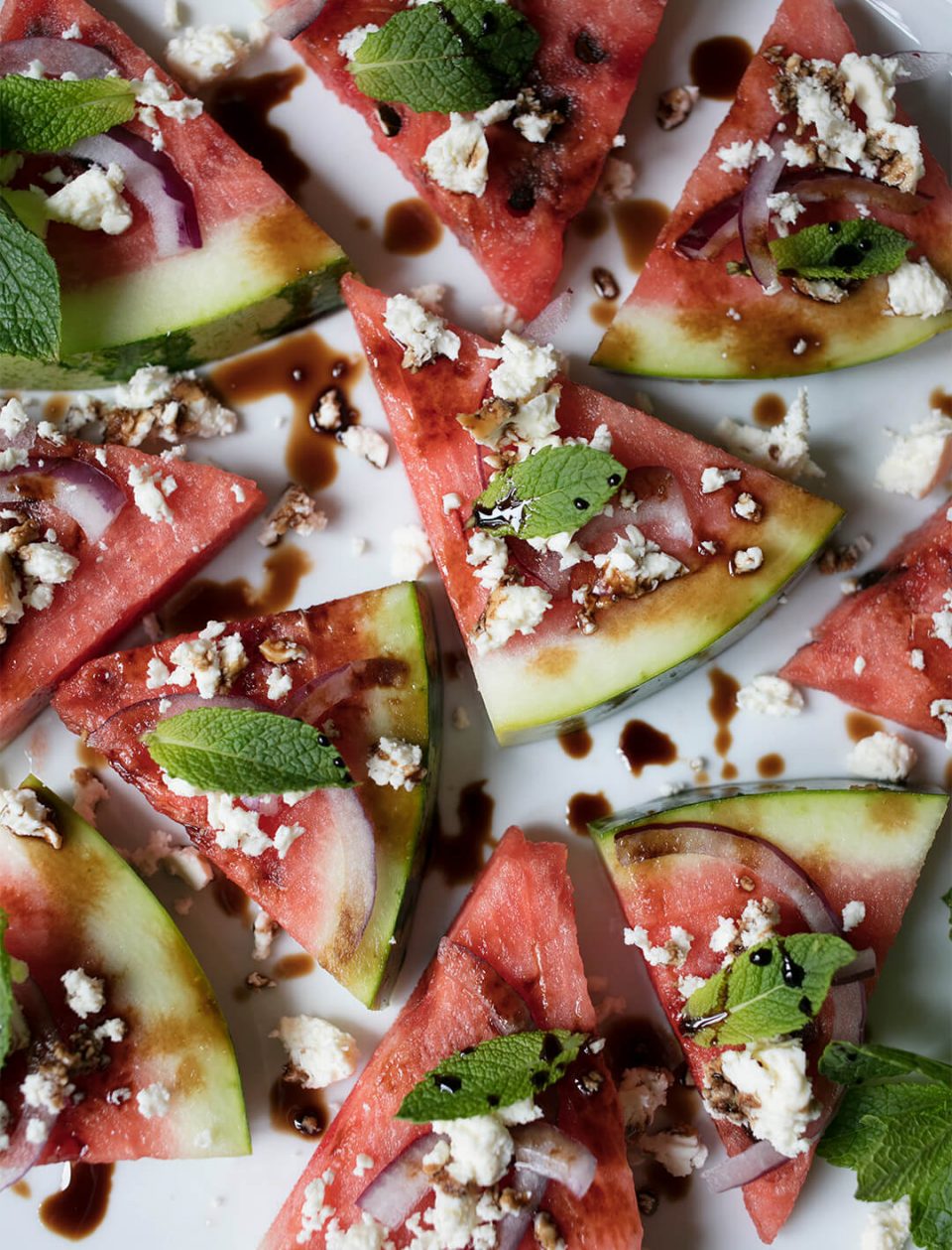 Easy Watermelon Canapés Easy Watermelon Canapés