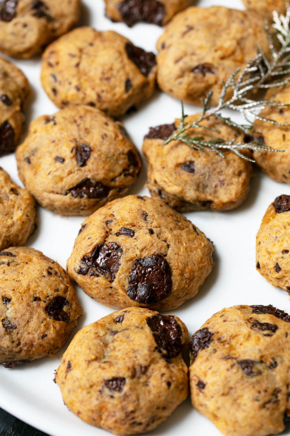 Pumpkin Choc Chip Cookies Pumpkin Choc Chip Cookies