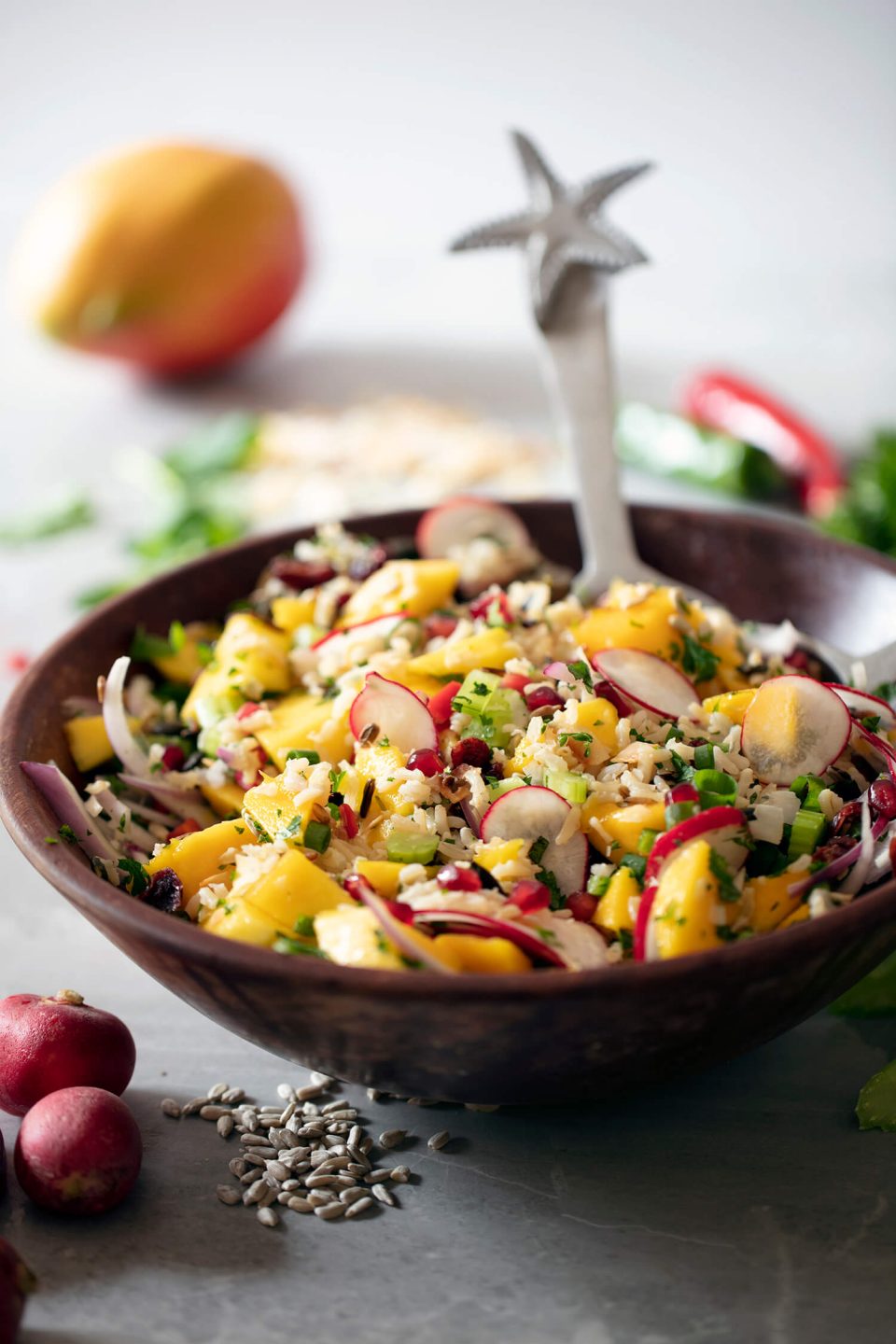 Mango and Rice Salad Mango and Rice Salad