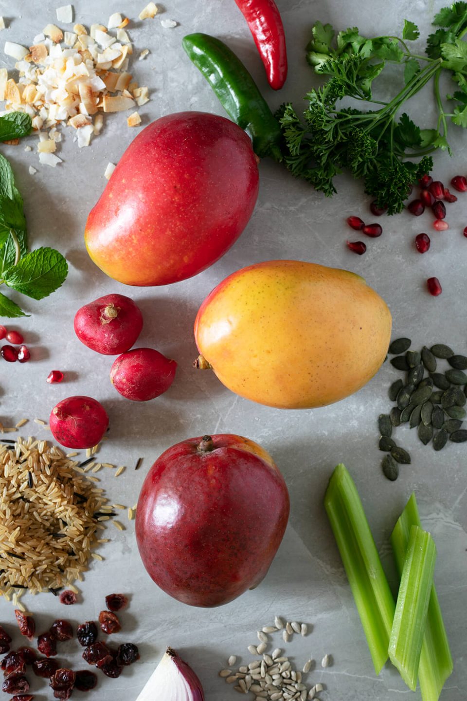 Mango and Rice Super Salad Mango and Rice Super Salad