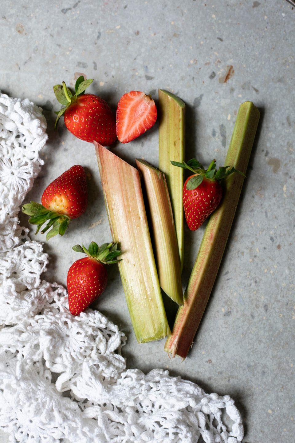 Vegan Strawberry and Rhubarb Oat Nut Crumble  Vegan Strawberry and Rhubarb Oat Nut Crumble