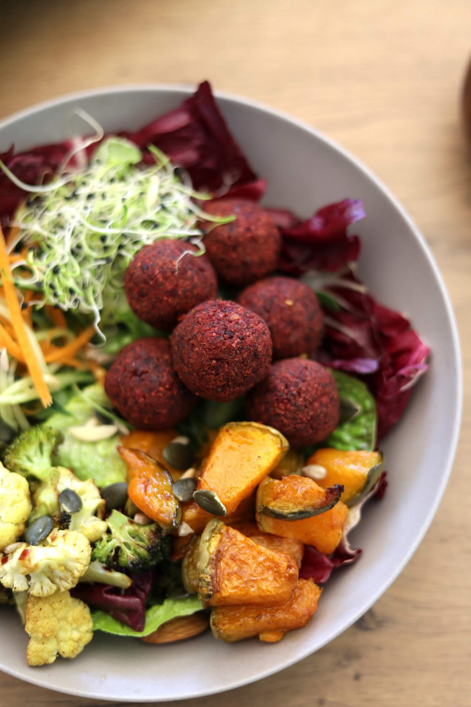 Easy Beetroot Falafels Easy Beetroot Falafels