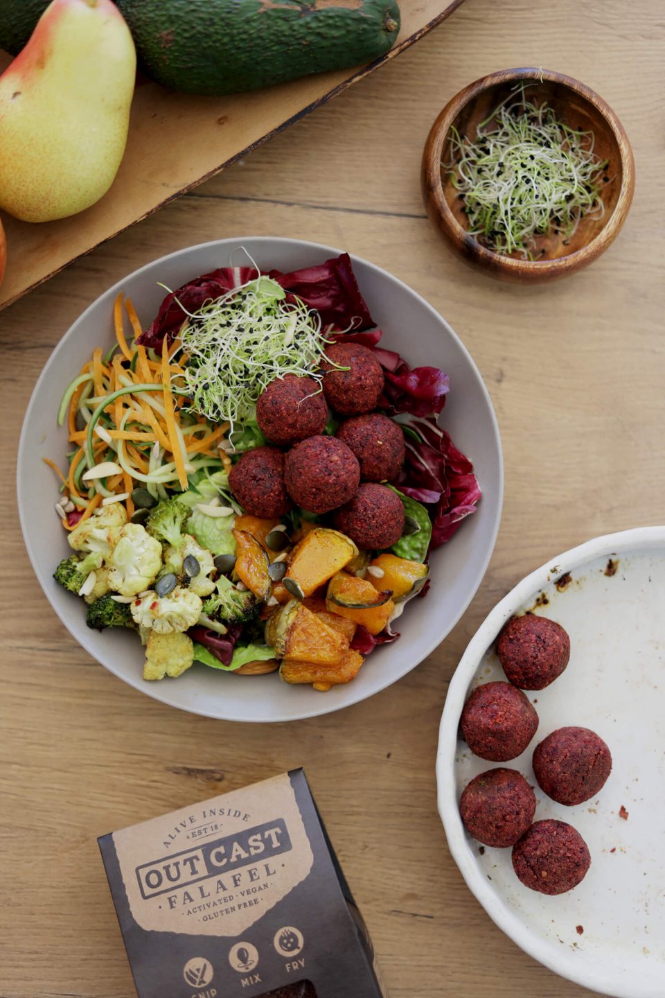 Easy Beetroot Falafels Easy Beetroot Falafels