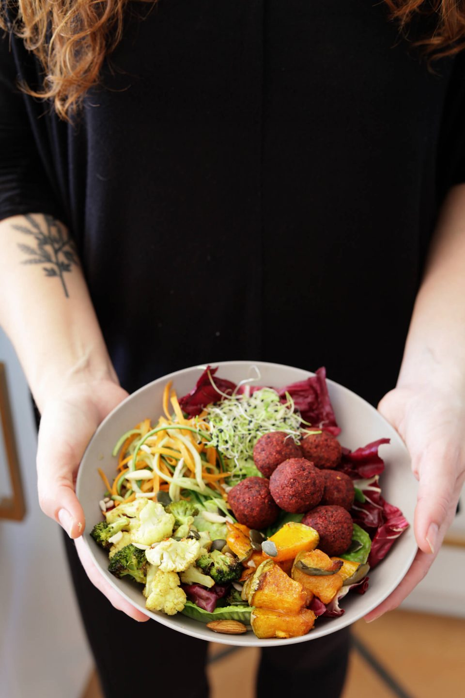 Easy Beetroot Falafels Easy Beetroot Falafels