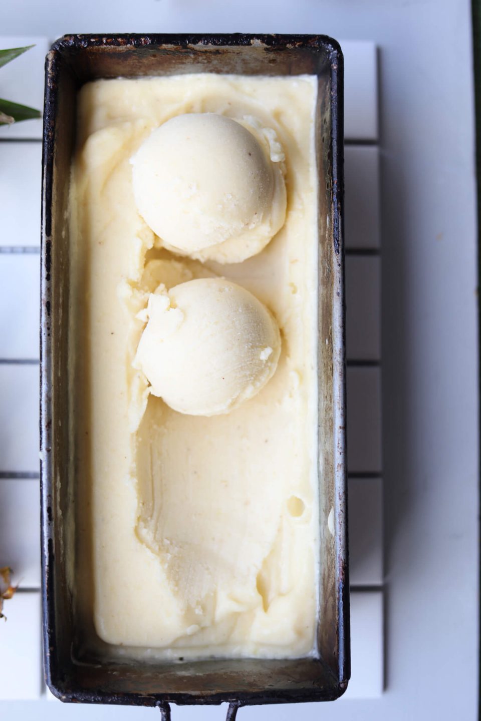 Pineapple and Banana Nice Cream - aninas recipes