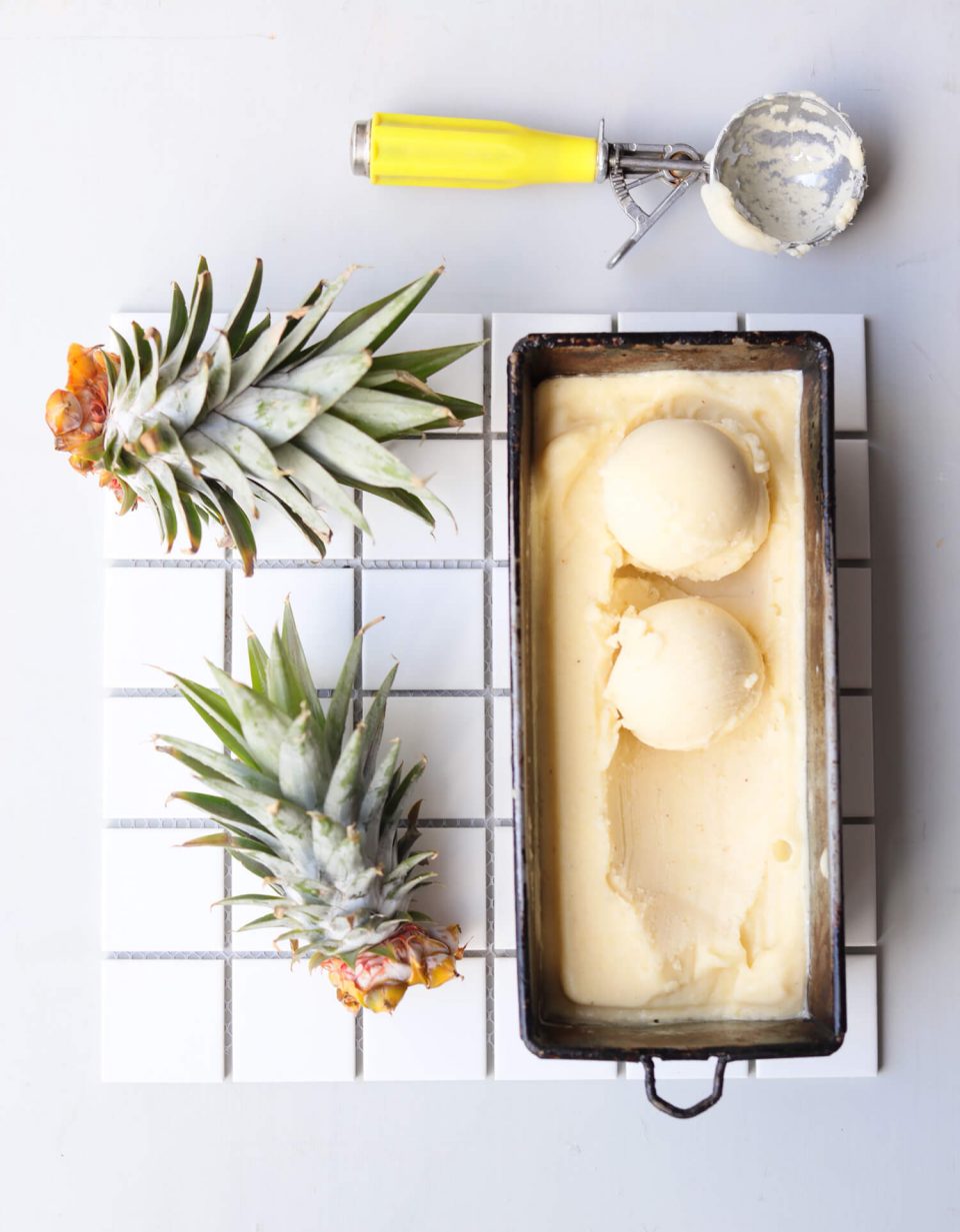 Pineapple and Banana Nice Cream aninas recipes