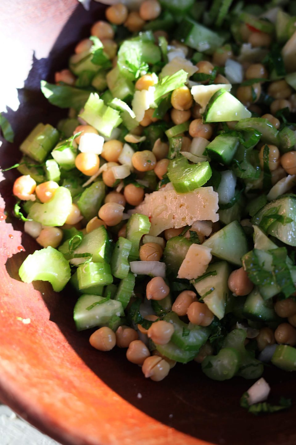 Chickpea and Celery Salad aninas recipes