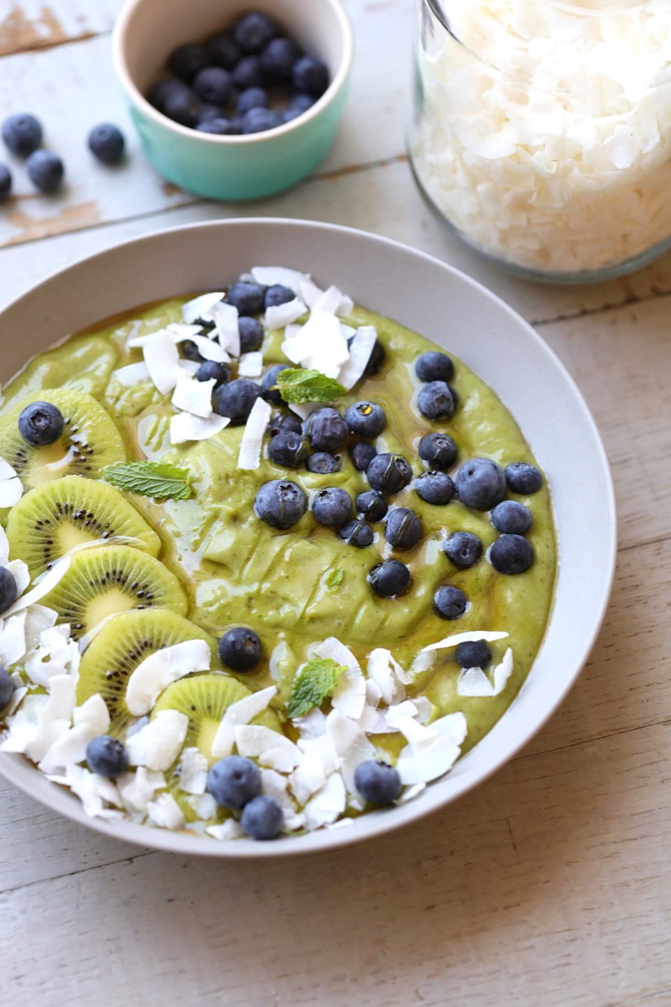 Easy Green Smoothie Bowl Easy Green Smoothie Bowl