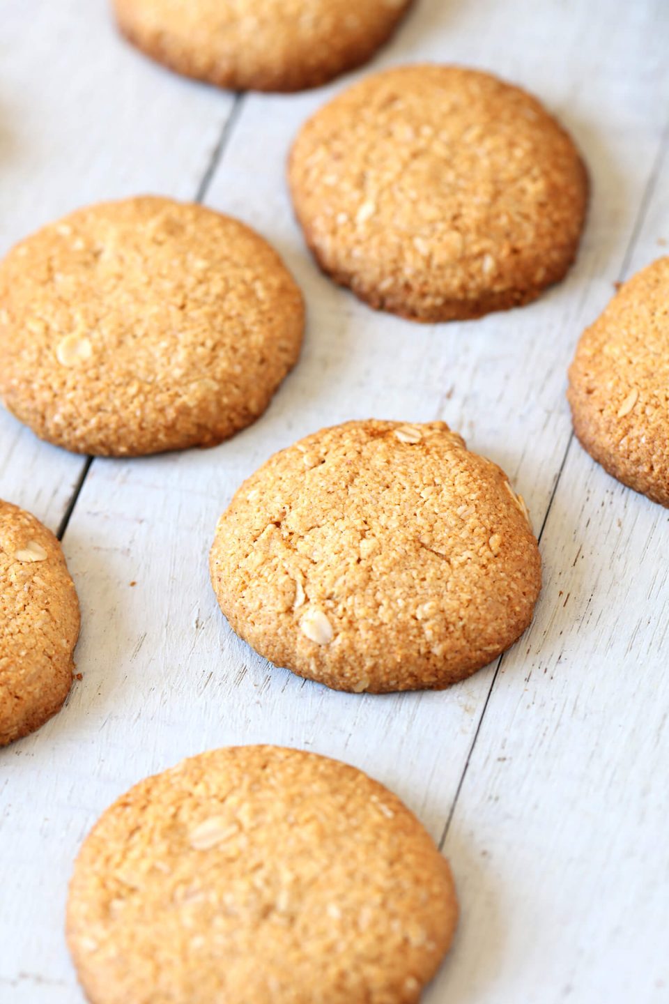 Easy Oat and Honey Blender Cookies aninas recipes