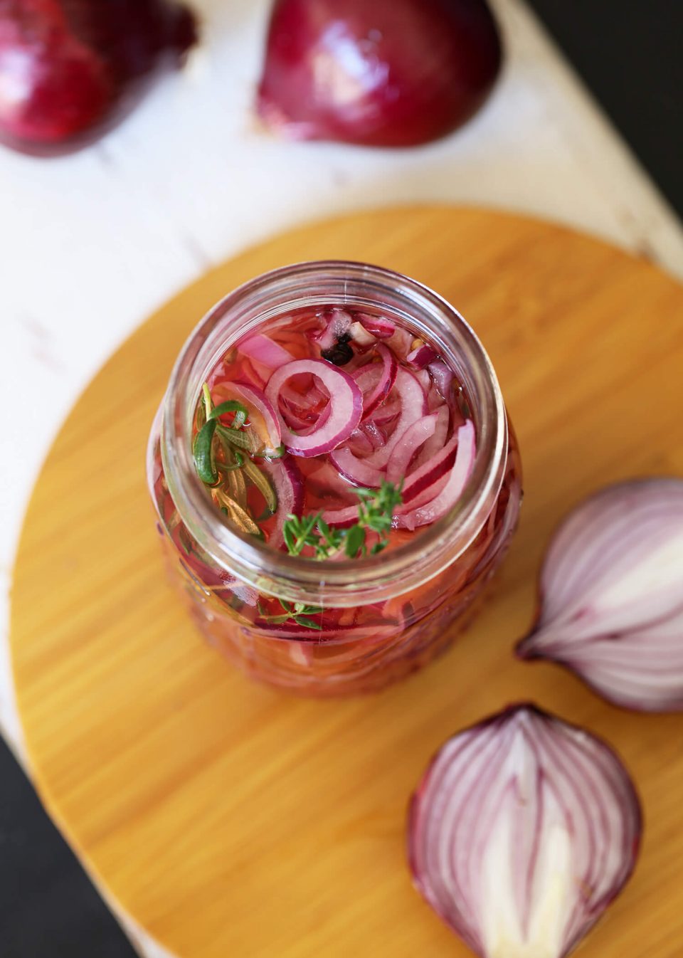 Easy Pickled Red Onions aninas recipes