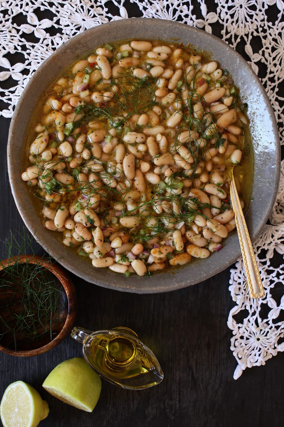 Spicy Marinated Beans aninas recipes